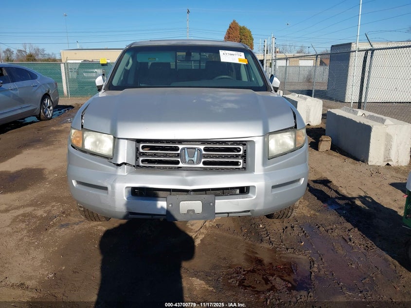 2008 Honda Ridgeline Rtl VIN: 2HJYK16548H542873 Lot: 43700779