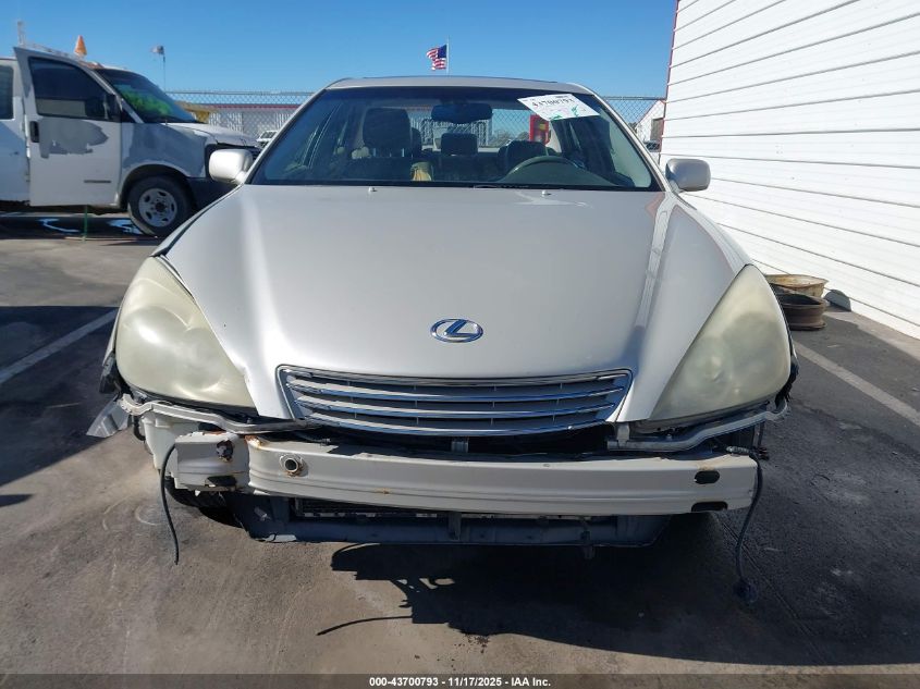 2003 Lexus Es 300 VIN: JTHBF30G636008898 Lot: 43700793