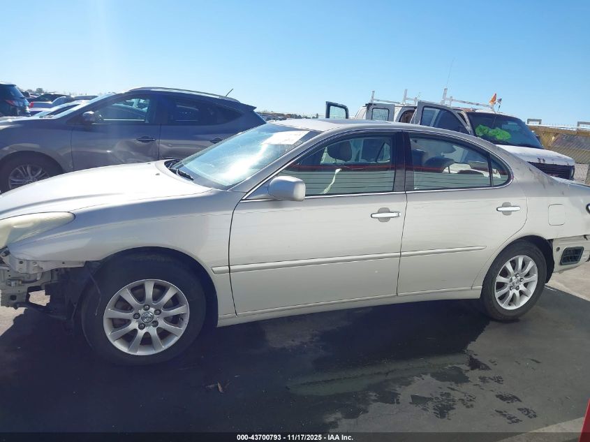 2003 Lexus Es 300 VIN: JTHBF30G636008898 Lot: 43700793