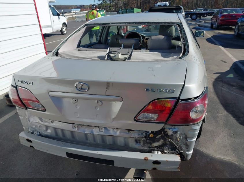 2003 Lexus Es 300 VIN: JTHBF30G636008898 Lot: 43700793