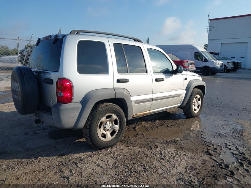 1J4GL48K03W625402 2003 JEEP LIBERTY (NORTH AMERICA) photo no. 4