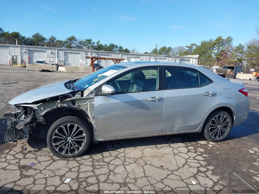 2014 Toyota Corolla S Plus VIN: 2T1BURHE3EC076438 Lot: 43700839