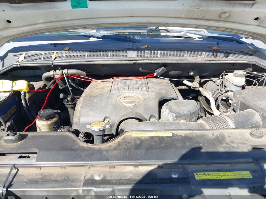 2008 Nissan Titan Se VIN: 1N6BA07DX8N321361 Lot: 43700844