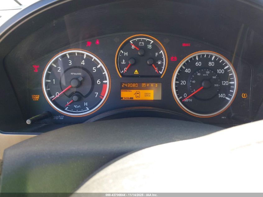 2008 Nissan Titan Se VIN: 1N6BA07DX8N321361 Lot: 43700844