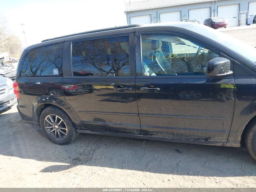 2016 Dodge Grand Caravan R/T VIN: 2C4RDGEG2GR236286 Lot: 43700857
