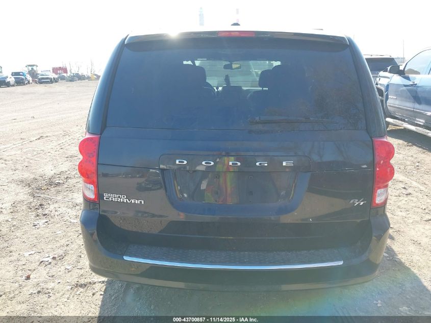 2016 Dodge Grand Caravan R/T VIN: 2C4RDGEG2GR236286 Lot: 43700857