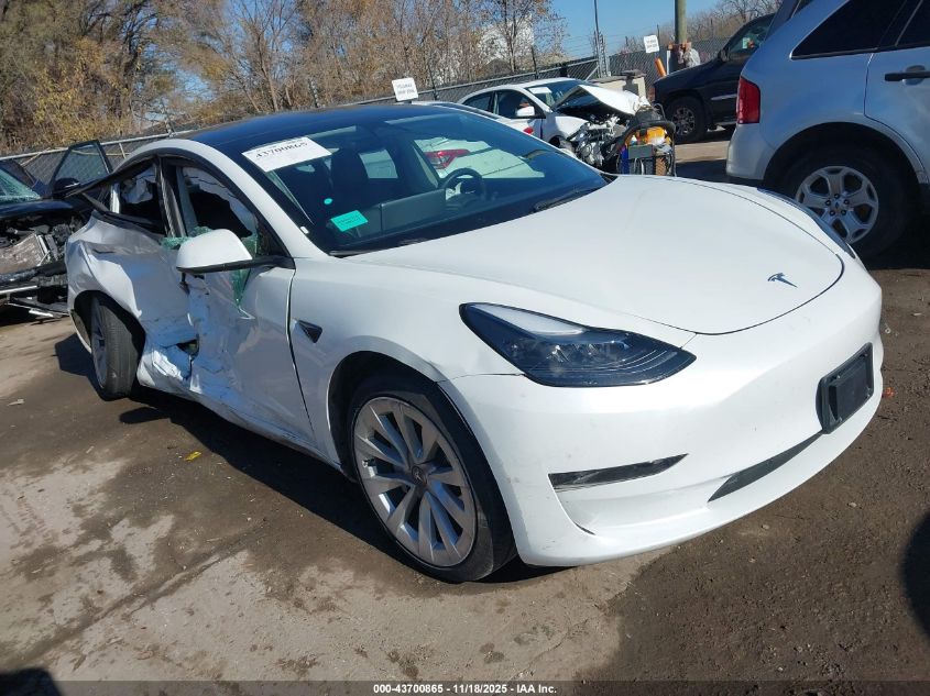 TESLA MODEL 3 REAR-WHEEL DRIVE