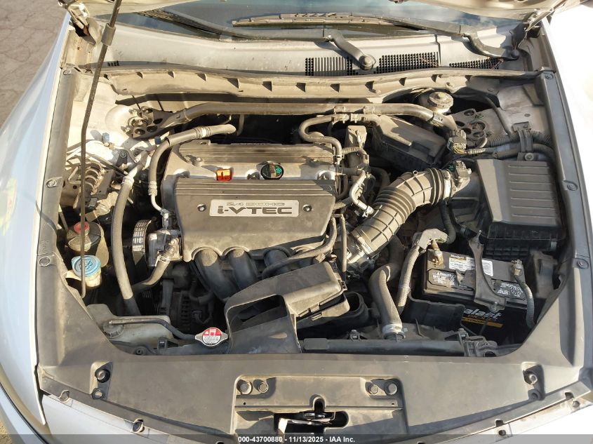 2008 Honda Accord 2.4 Lx-S VIN: 1HGCS12378A009998 Lot: 43700880