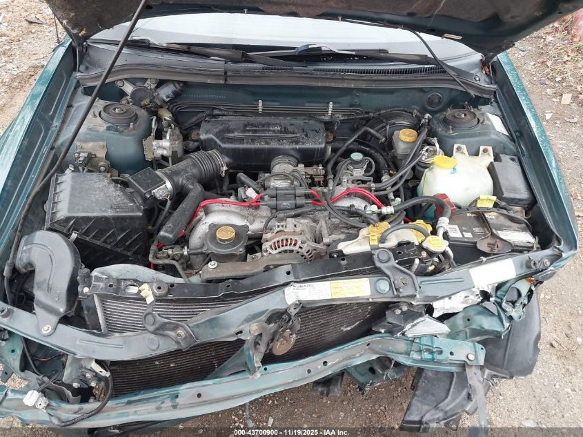 1998 Subaru Forester S VIN: JF1SF6559WH757882 Lot: 43700900