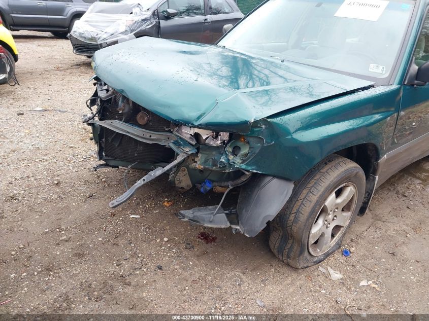 1998 Subaru Forester S VIN: JF1SF6559WH757882 Lot: 43700900