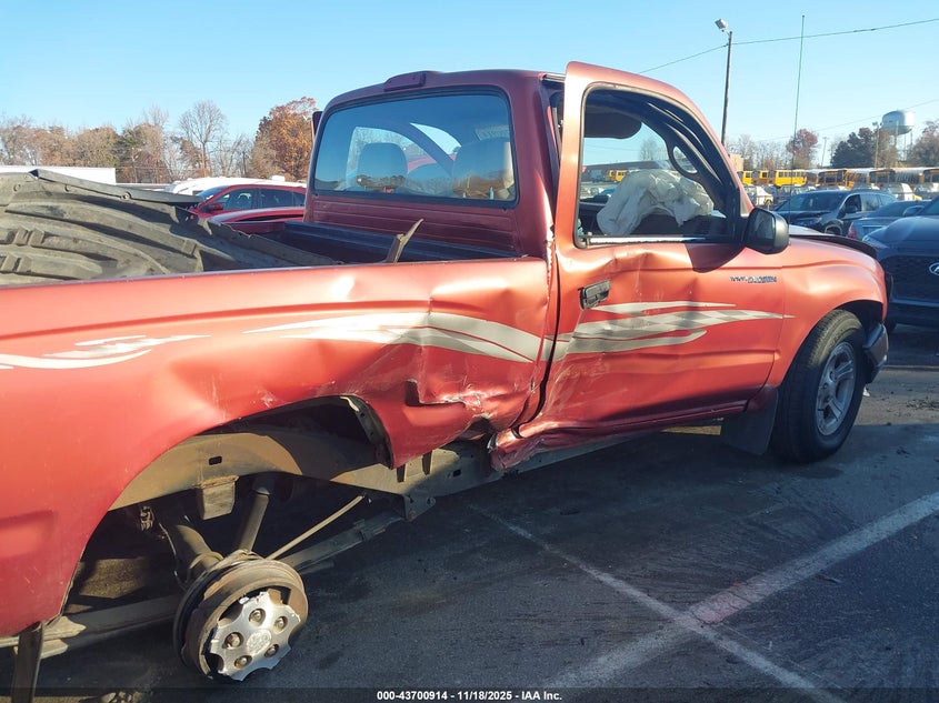 2002 Toyota Tacoma VIN: 5TENL42N62Z001217 Lot: 43700914