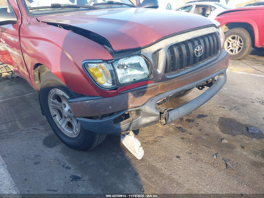 2002 Toyota Tacoma VIN: 5TENL42N62Z001217 Lot: 43700914