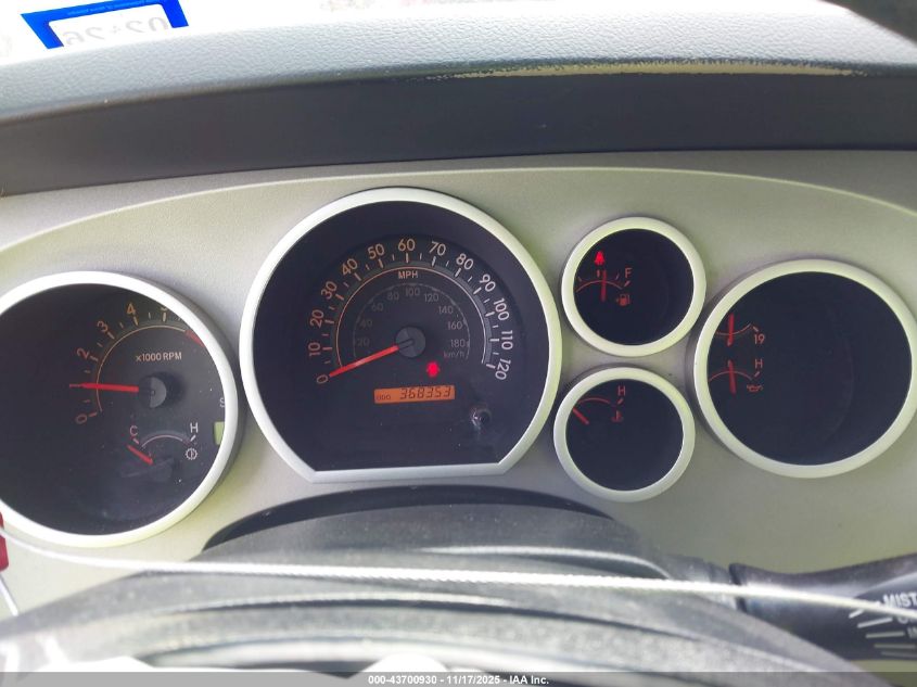 2007 Toyota Tundra Sr5 V8 VIN: 5TFRV541X7X005698 Lot: 43700930