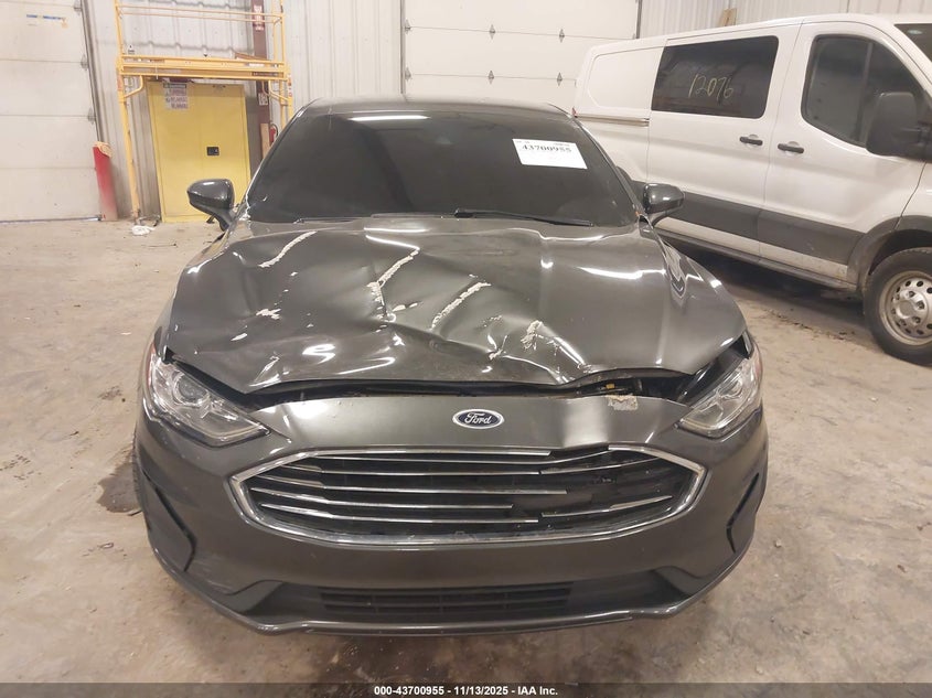 2019 Ford Fusion Se VIN: 3FA6P0HDXKR169464 Lot: 43700955
