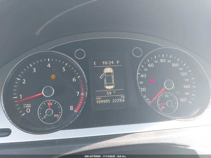 2009 Volkswagen Cc Sport VIN: WVWML73C49E540460 Lot: 43700958