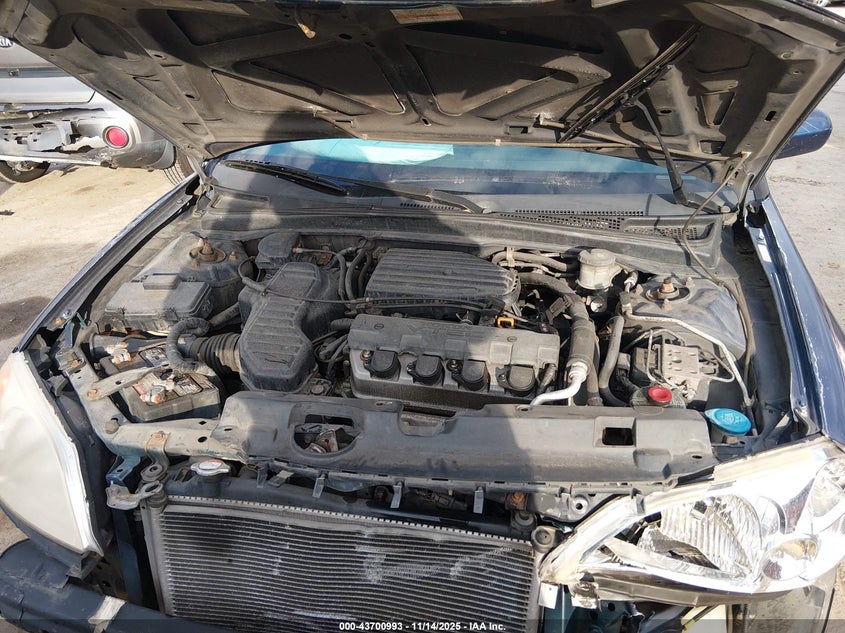 2003 Honda Civic Ex VIN: 2HGES26703H627220 Lot: 43700993