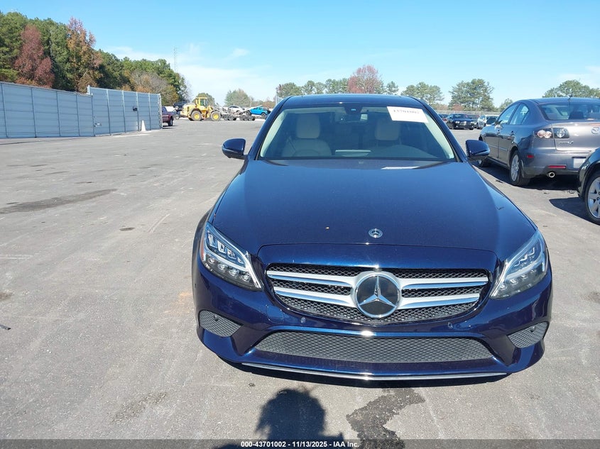 2021 Mercedes-Benz C 300 Sedan VIN: W1KWF8DB6MR651286 Lot: 43701002