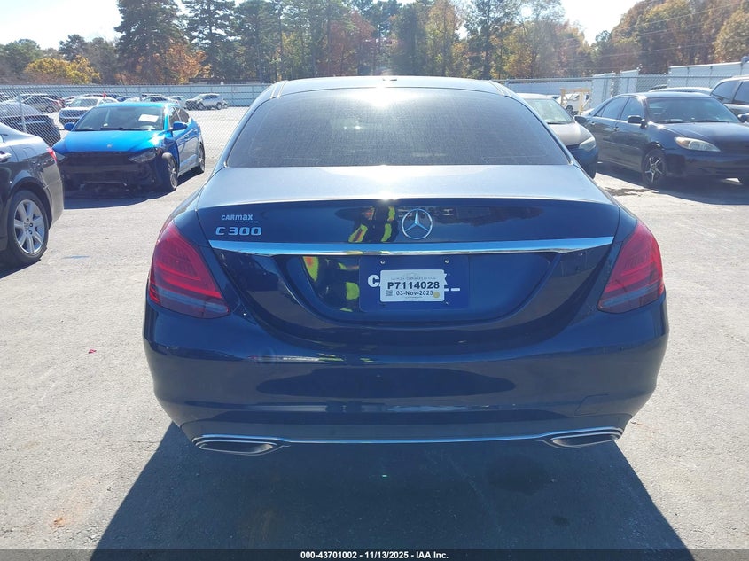 2021 Mercedes-Benz C 300 Sedan VIN: W1KWF8DB6MR651286 Lot: 43701002