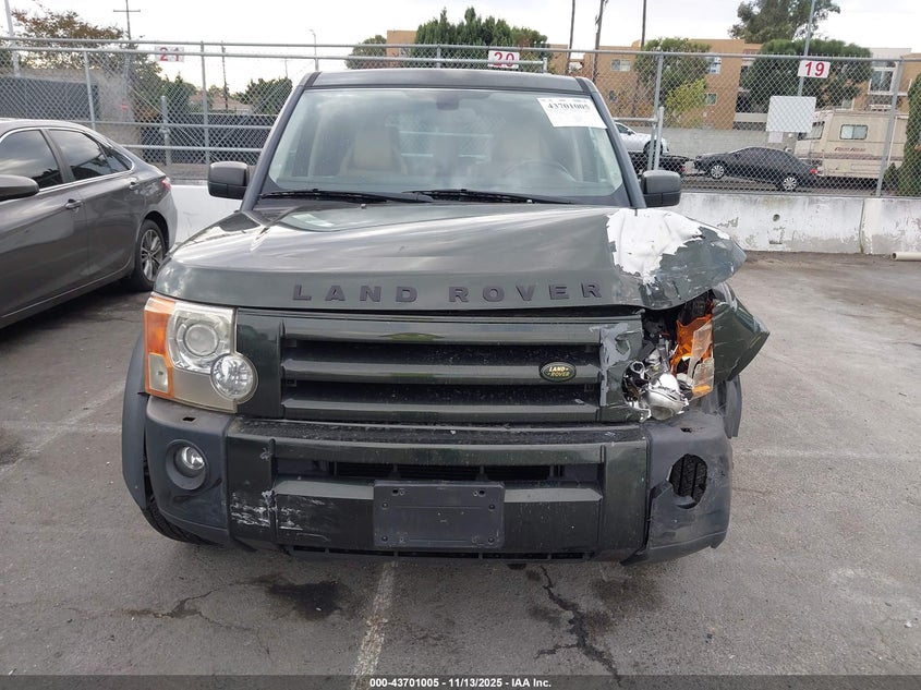 2005 Land Rover Lr3 Hse VIN: SALAG25405A329606 Lot: 43701005