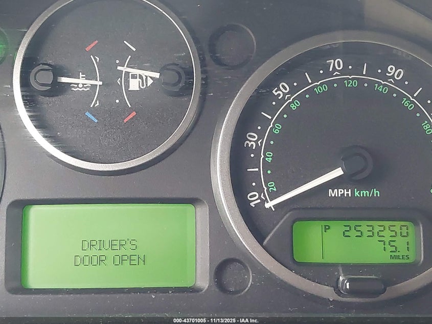 2005 Land Rover Lr3 Hse VIN: SALAG25405A329606 Lot: 43701005