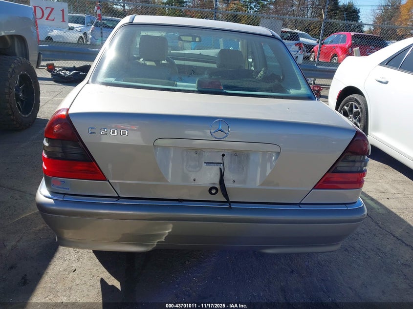 1999 Mercedes-Benz C 280 VIN: WDBHA29GXXA780622 Lot: 43701011