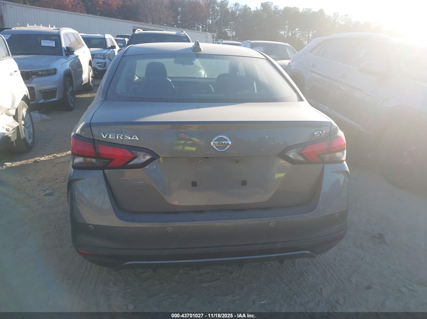 2022 Nissan Versa 1.6 Sv Xtronic Cvt VIN: 3N1CN8EV1NL834633 Lot: 43701027