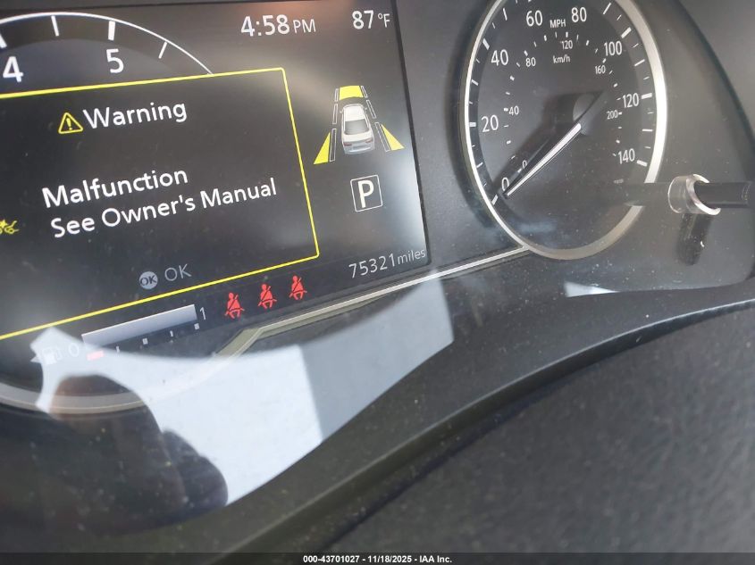 2022 Nissan Versa 1.6 Sv Xtronic Cvt VIN: 3N1CN8EV1NL834633 Lot: 43701027