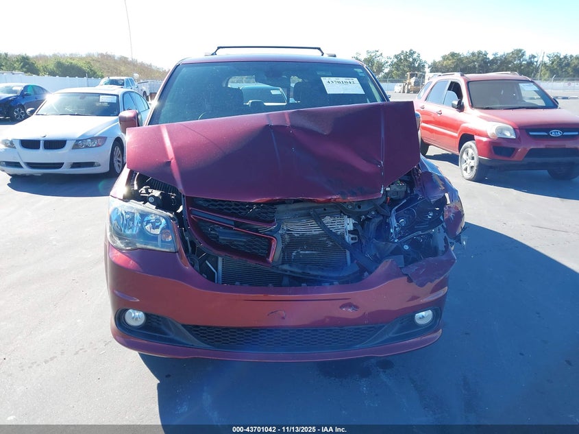 2018 Dodge Grand Caravan Gt VIN: 2C4RDGEG5JR342755 Lot: 43701042