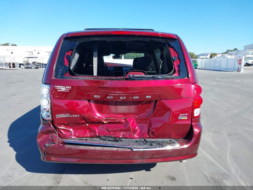 2018 Dodge Grand Caravan Gt VIN: 2C4RDGEG5JR342755 Lot: 43701042
