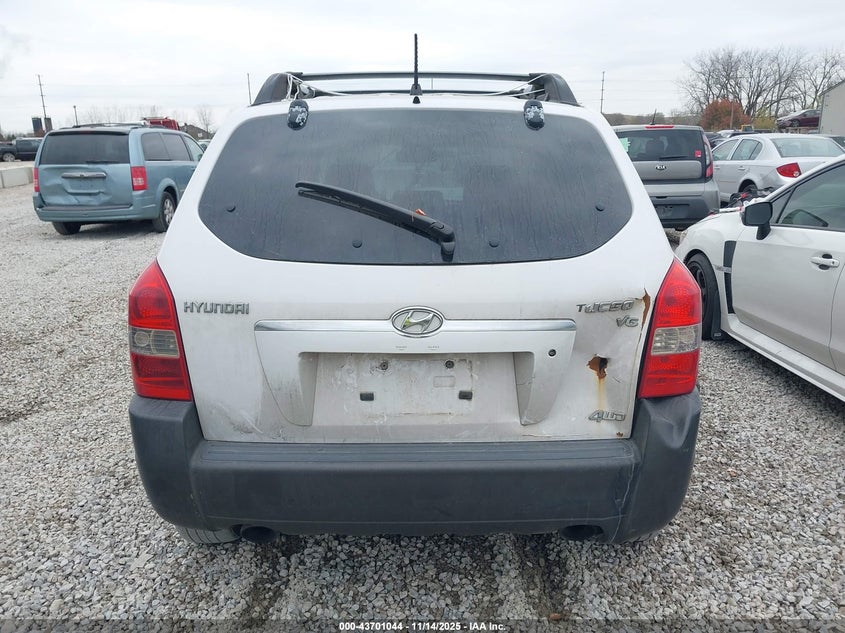 2006 Hyundai Tucson Gls/Limited VIN: KM8JN72D86U290077 Lot: 43701044