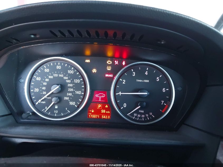 2007 BMW 530I VIN: WBANE73547CM58914 Lot: 43701045