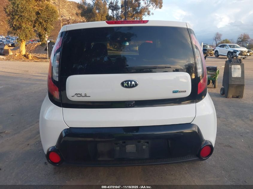 2016 Kia Soul + VIN: KNDJP3A5XG7340205 Lot: 43701047
