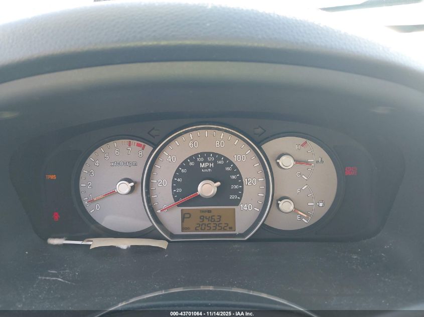 2007 Kia Rondo Lx VIN: KNAFG525677122033 Lot: 43701064