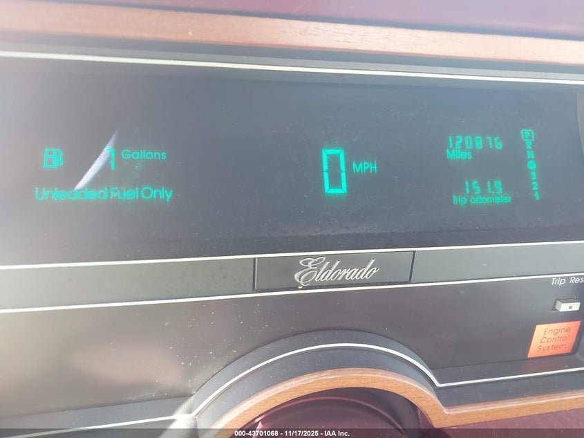 1988 Cadillac Eldorado VIN: 1G6EL1153JU623512 Lot: 43701068