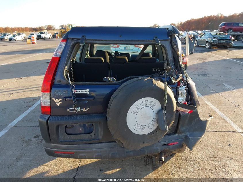 2006 Honda Cr-V Lx VIN: JHLRD78576C043328 Lot: 43701088