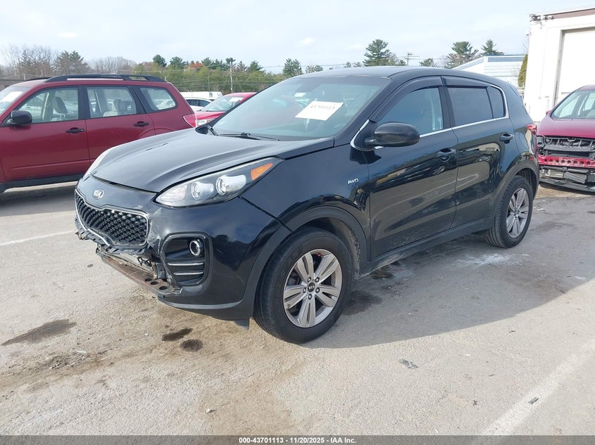 2017 Kia Sportage Lx VIN: KNDPMCAC1H7179293 Lot: 43701113