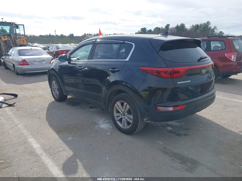 2017 Kia Sportage Lx VIN: KNDPMCAC1H7179293 Lot: 43701113