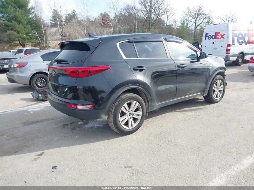 2017 Kia Sportage Lx VIN: KNDPMCAC1H7179293 Lot: 43701113