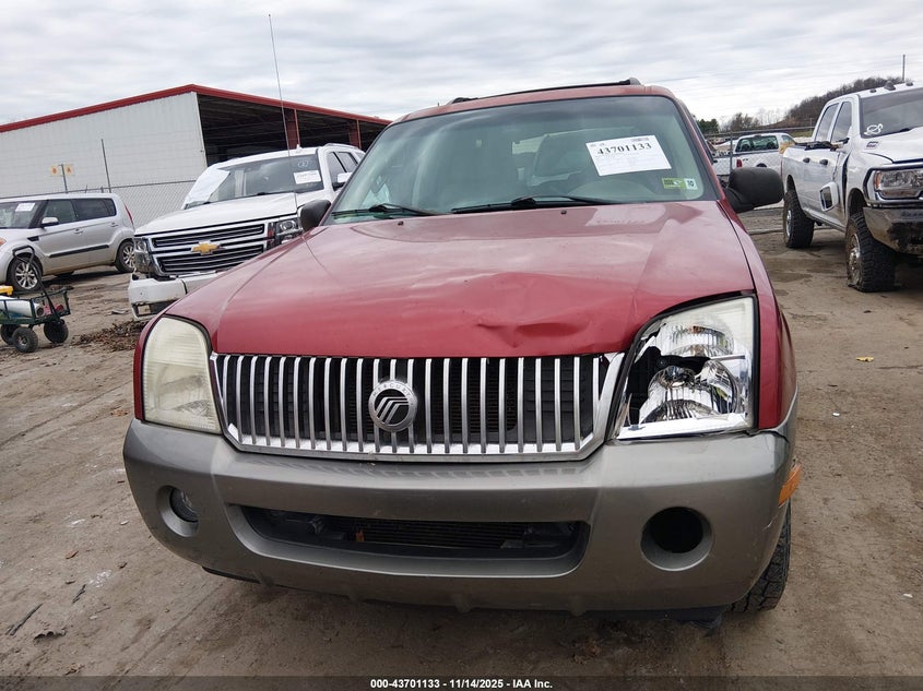 2002 Mercury Mountaineer VIN: 4M2ZU86E12ZJ30486 Lot: 43701133