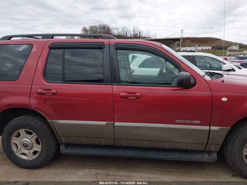 2002 Mercury Mountaineer VIN: 4M2ZU86E12ZJ30486 Lot: 43701133