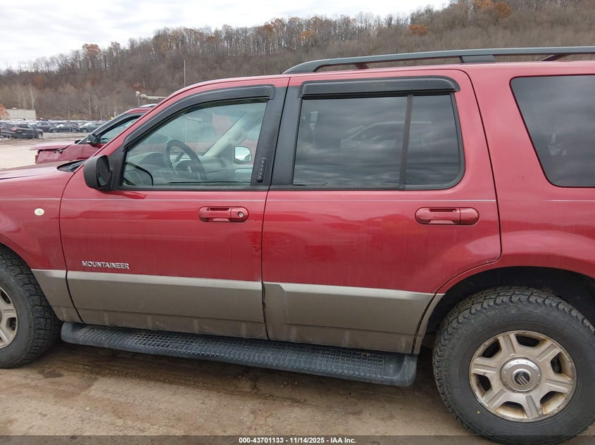2002 Mercury Mountaineer VIN: 4M2ZU86E12ZJ30486 Lot: 43701133