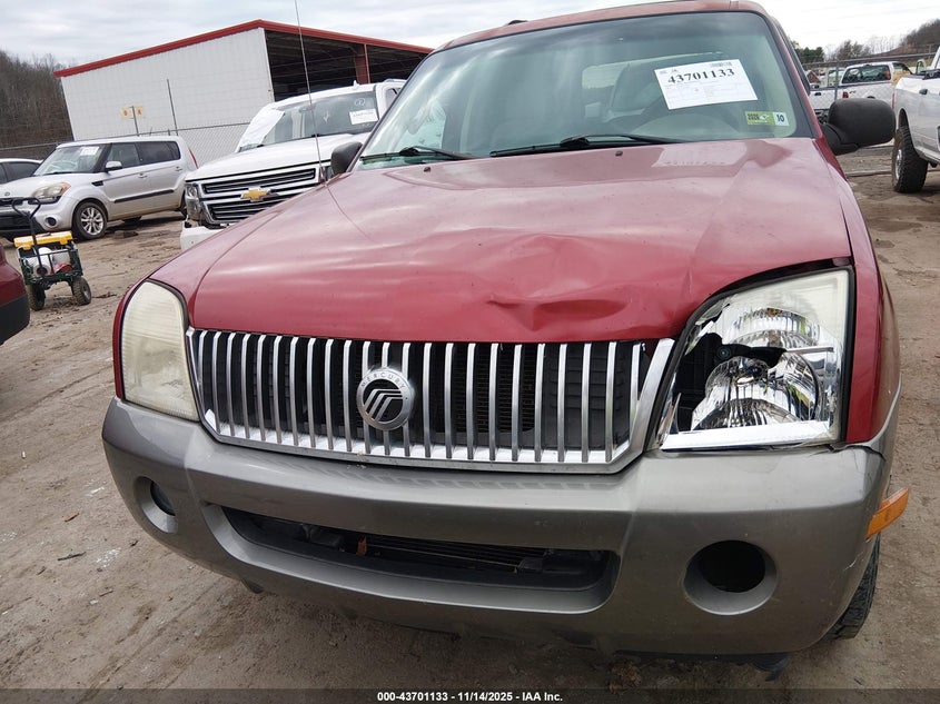 2002 Mercury Mountaineer VIN: 4M2ZU86E12ZJ30486 Lot: 43701133