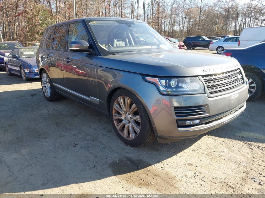 2016 LAND ROVER RANGE ROVER 5.0L V8 SUPERCHARGED - SALGS2EF4GA253143