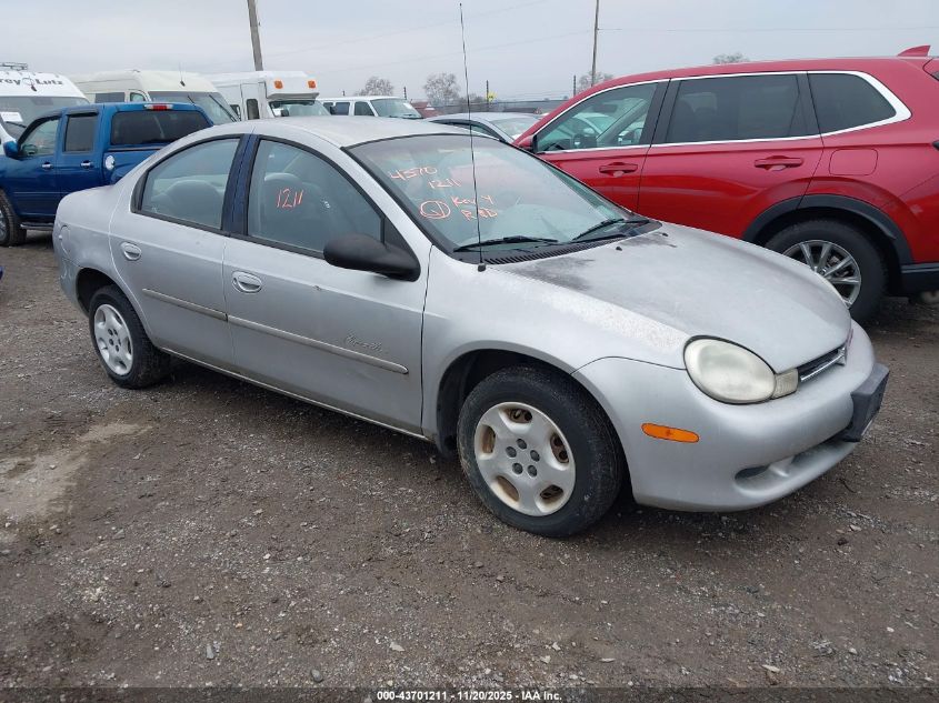 2000 Plymouth Neon Highline