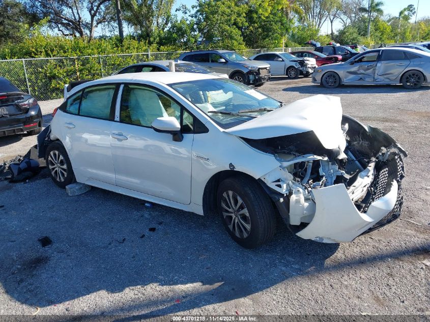 TOYOTA COROLLA HYBRID LE