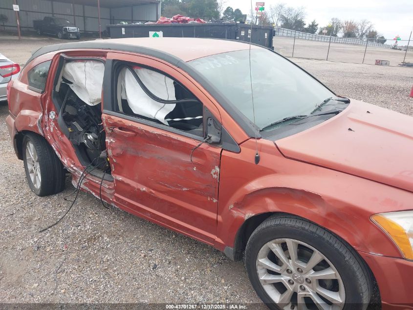 2010 Dodge Caliber Heat VIN: 1B3CB5HA5AD604298 Lot: 43701267