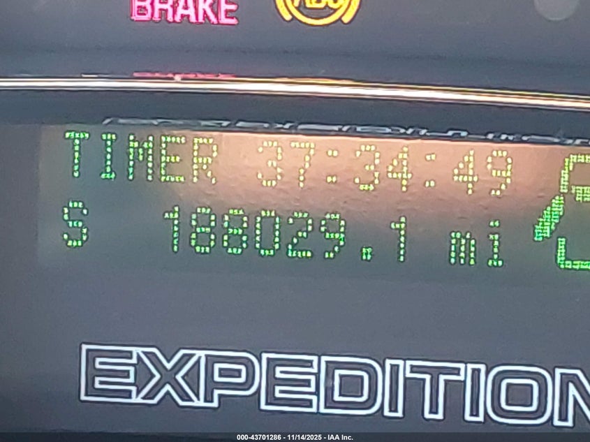 2007 Ford Expedition El Limited VIN: 1FMFK19557LA31404 Lot: 43701286