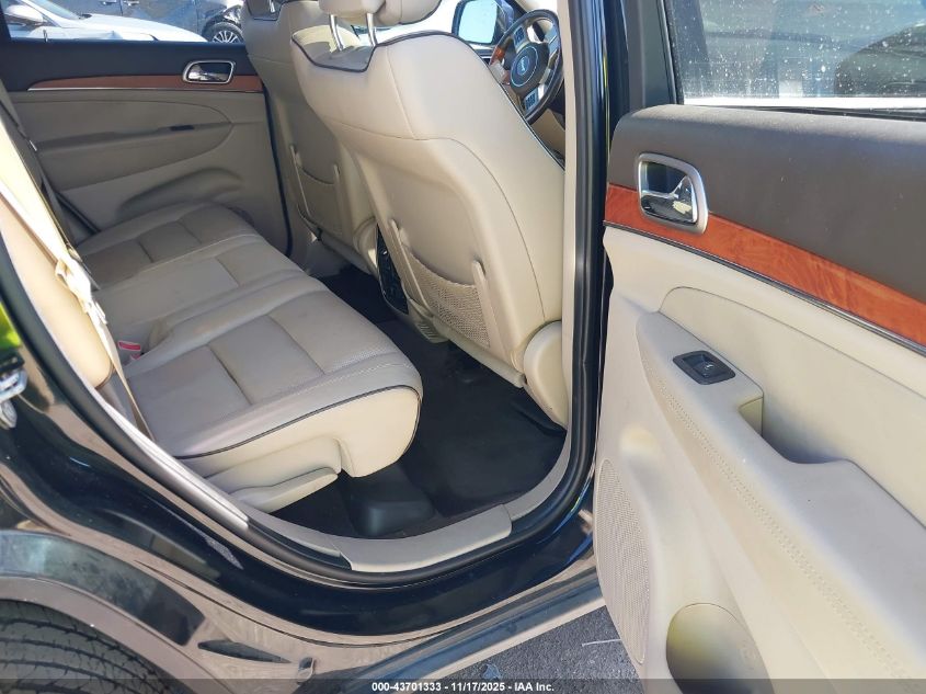 2013 Jeep Grand Cherokee Overland VIN: 1C4RJECT1DC595923 Lot: 43701333