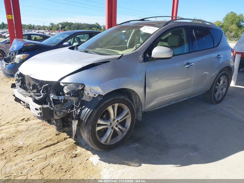 JN8AZ18WX9W117575 2009 NISSAN MURANO photo no. 2
