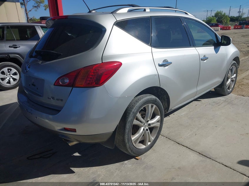 JN8AZ18WX9W117575 2009 NISSAN MURANO photo no. 4